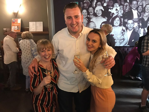Current TIGER company; Abbey Norman, Tom O'Connell, StephanieSummers