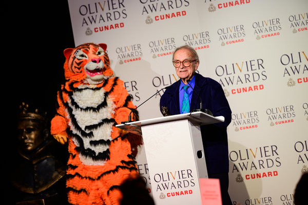 David Wood accepting the Industry Recognition Award